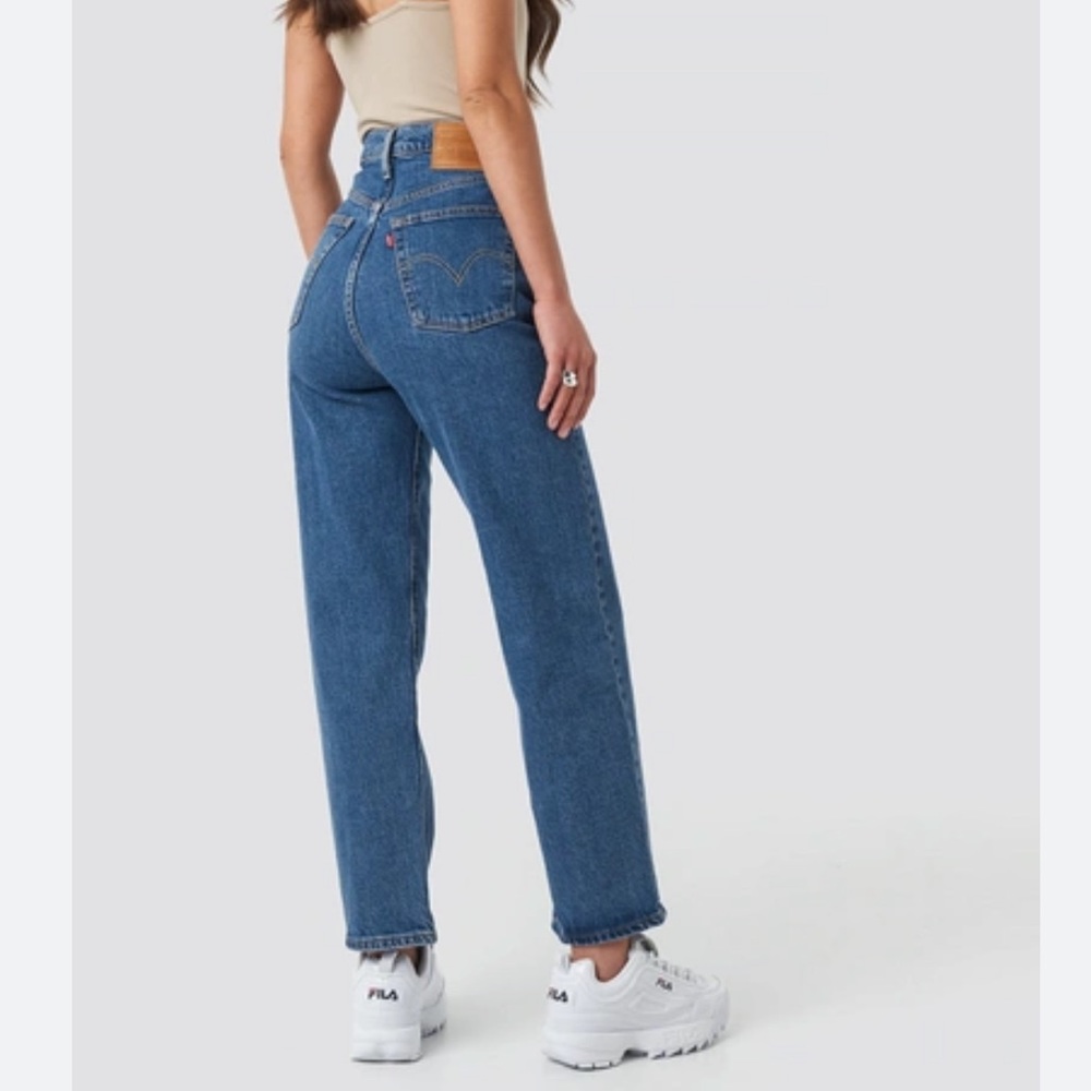 Levi's Blue Straight Leg Women's Jeans